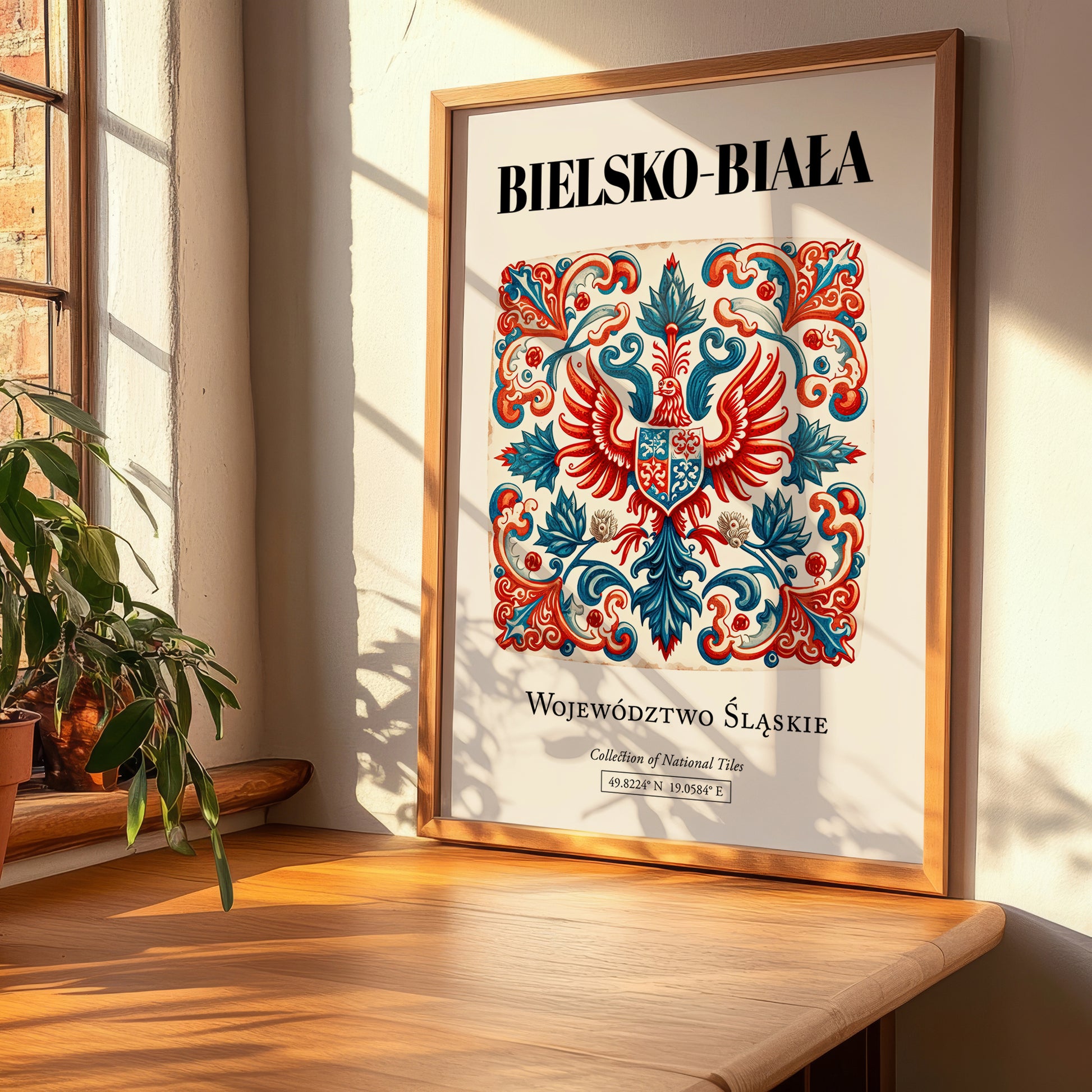 Bielsko-biała, Poland – Travel Wall Art, clean layout with no caption