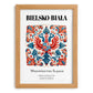 Bielsko-biała, Poland – Travel Wall Art, set in oak frame