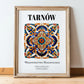 Tarnów, Poland – Travel Wall Decor, in wooden frame leaning on the floor