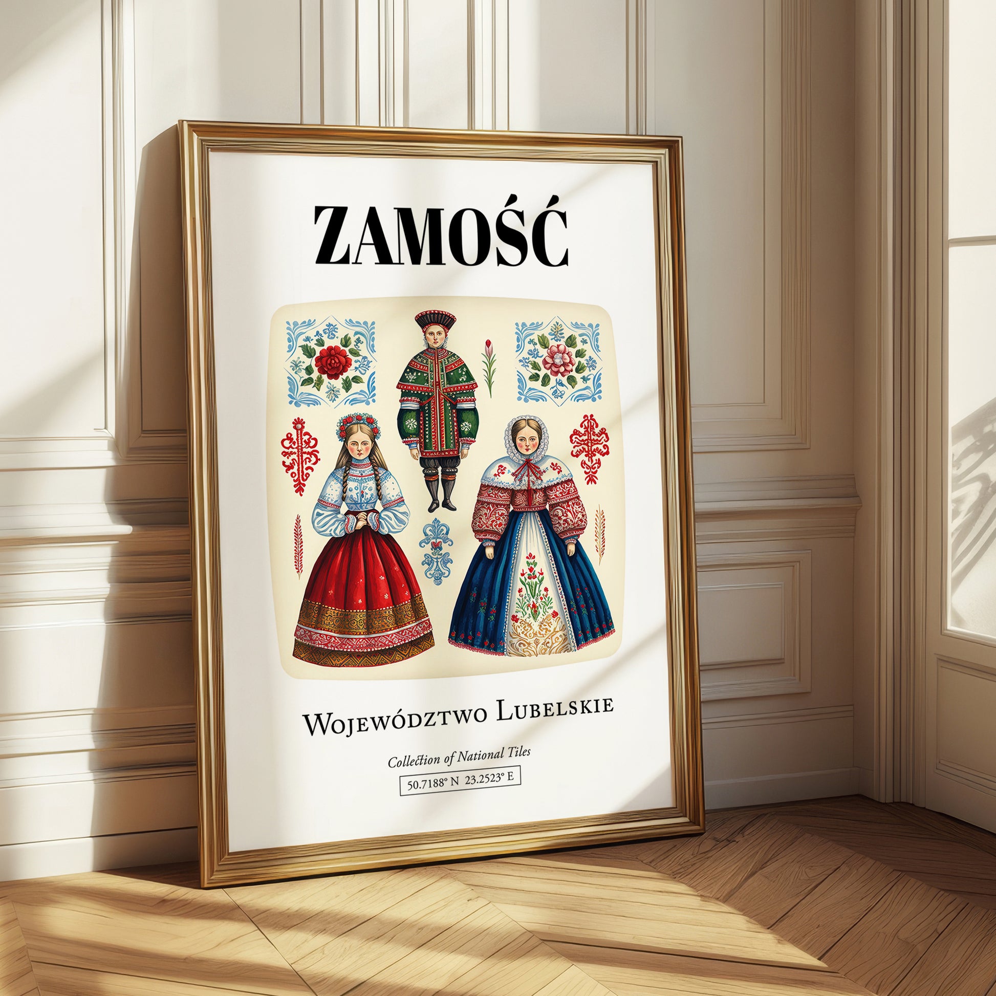 Zamość, Poland – Travel Print, styled in a charming Paris street view