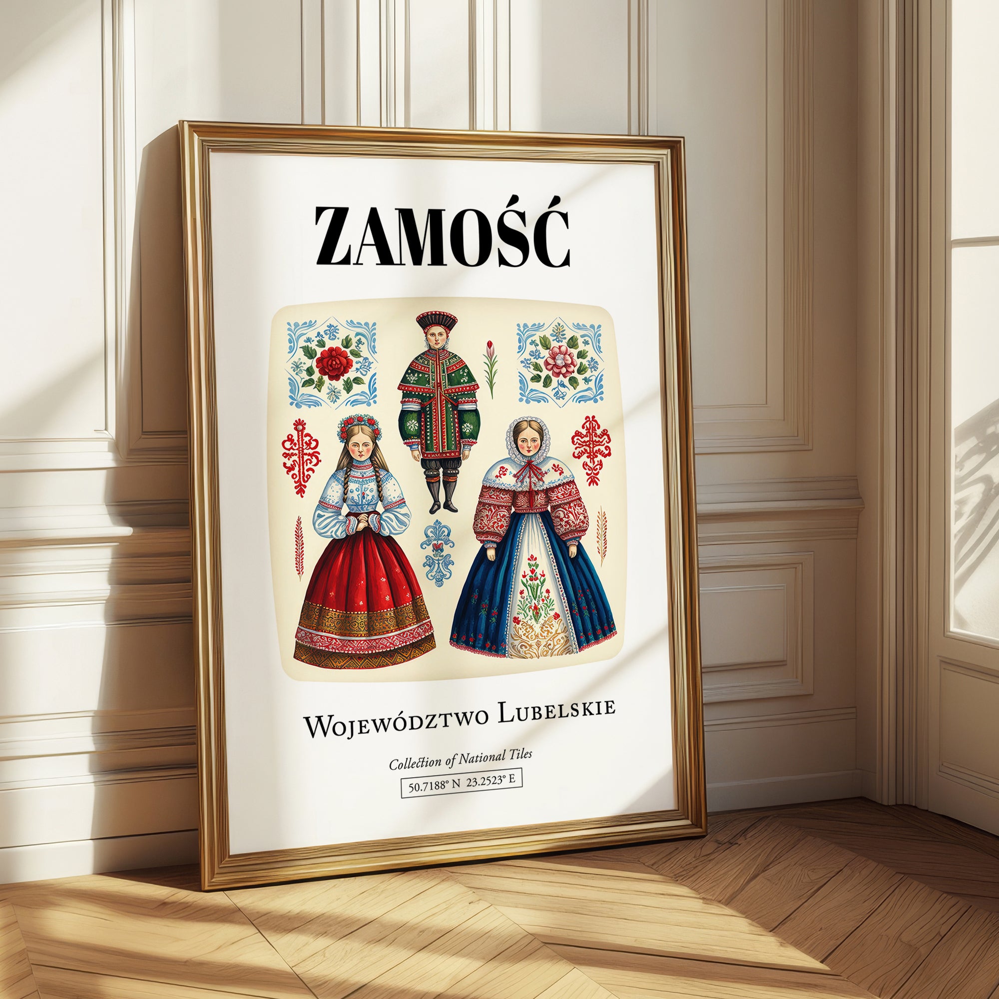 Zamość, Poland – Travel Print, styled in a charming Paris street view