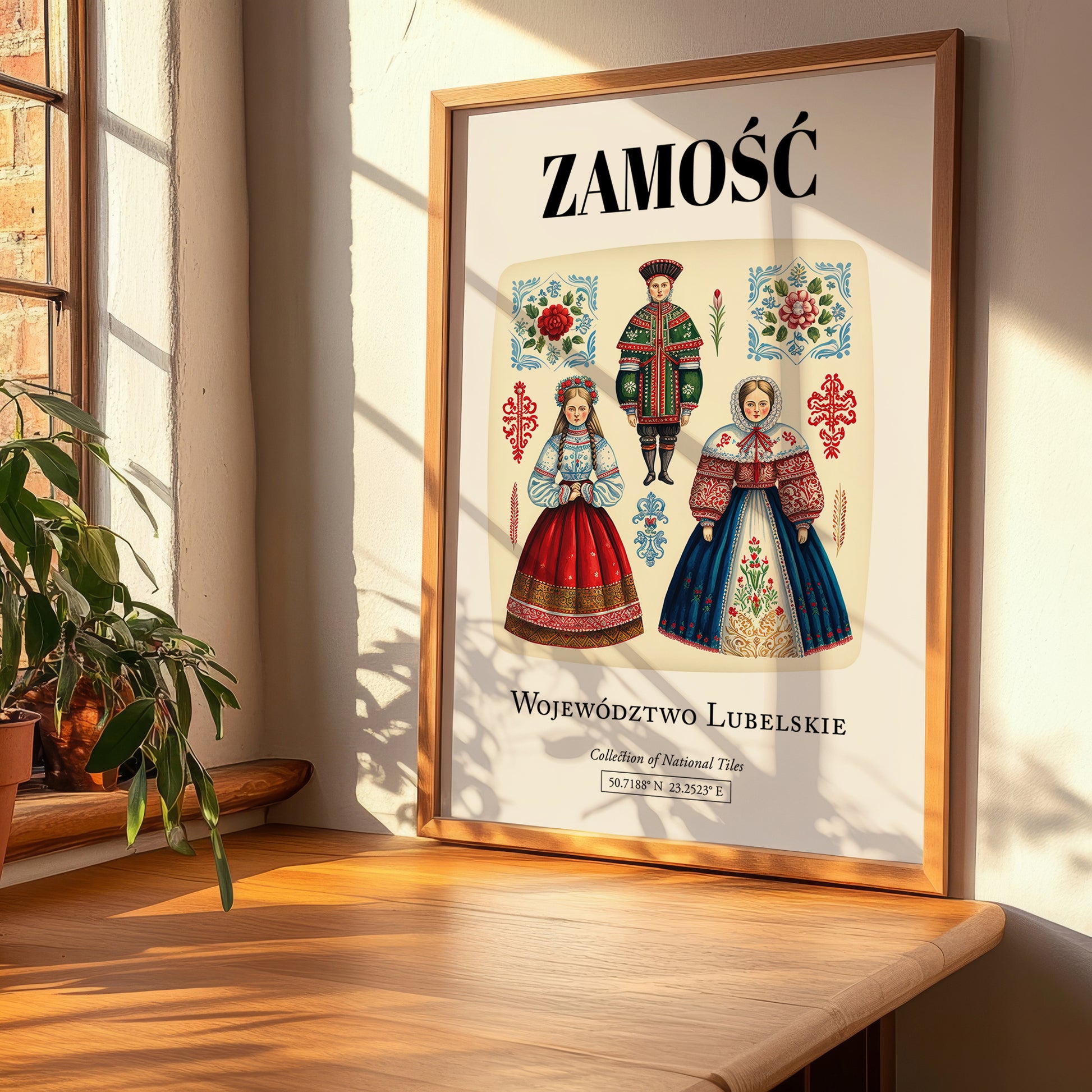 Zamość, Poland – Travel Print, clean layout with no caption
