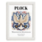 Płock, Poland – Travel Wall Art, placed in minimal white frame