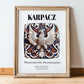 Karpacz, Poland – National Pride Wall Decor, in wooden frame leaning on the floor