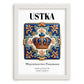Ustka, Poland – Travel Print, placed in minimal white frame