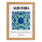 Albufeira, Portugal – Travel Print, set in oak frame