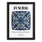 Funchal, Portugal – Travel Print, in sleek black frame