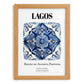 Lagos, Portugal – Historic Cities Art Print, set in oak frame