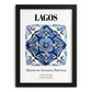 Lagos, Portugal – Historic Cities Art Print, in sleek black frame