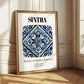 Sintra, Portugal – Travel Poster, styled in a charming Paris street view