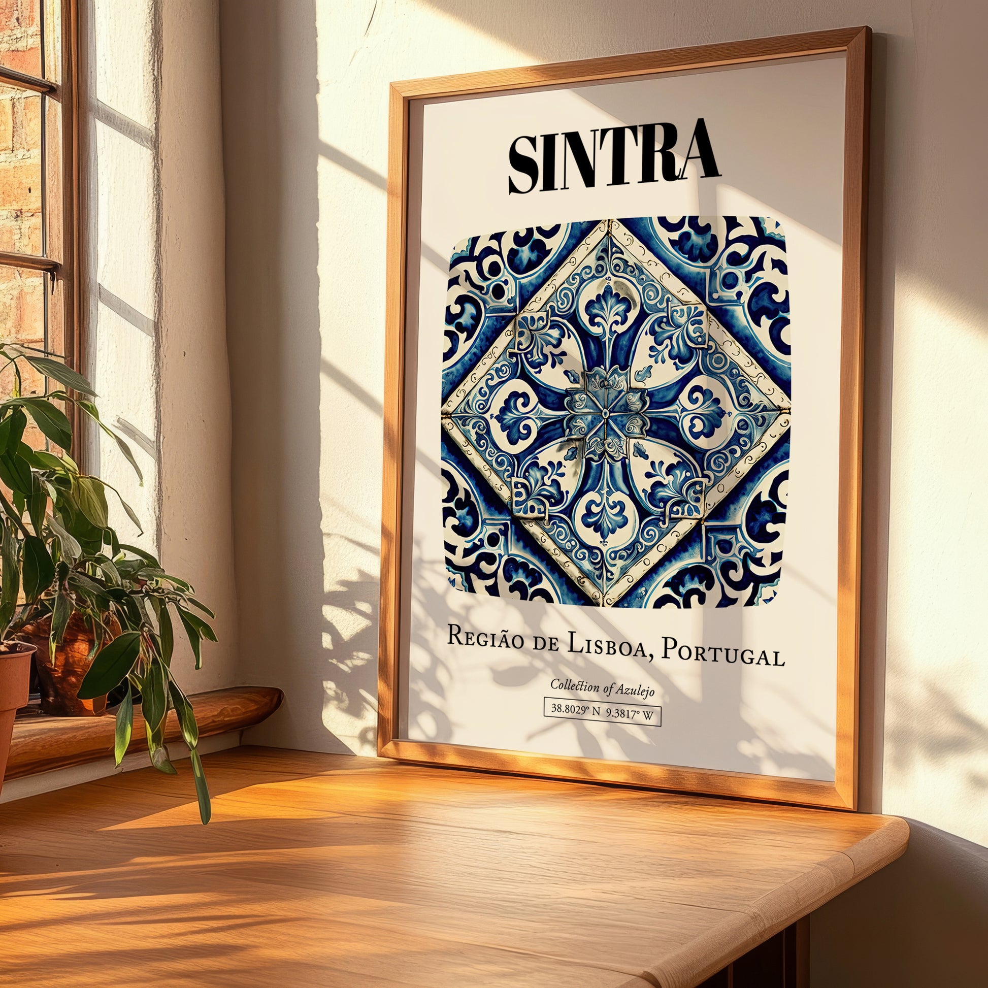Sintra, Portugal – Travel Poster, clean layout with no caption