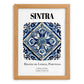 Sintra, Portugal – Travel Poster, set in oak frame