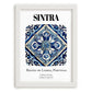 Sintra, Portugal – Travel Poster, placed in minimal white frame