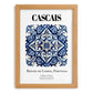 Cascais, Portugal – Travel Wall Decor, set in oak frame