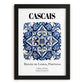 Cascais, Portugal – Travel Wall Decor, in sleek black frame