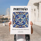 Portimão, Portugal – Historic Cities Art Print, no-text version framed in wood