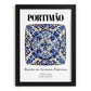 Portimão, Portugal – Historic Cities Art Print, in sleek black frame