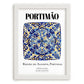 Portimão, Portugal – Historic Cities Art Print, placed in minimal white frame