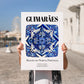 Guimarães, Portugal – National Pride Wall Decor, no-text version framed in wood