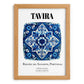 Tavira, Portugal – Away From Home Poster, set in oak frame