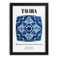 Tavira, Portugal – Away From Home Poster, in sleek black frame