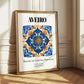 Aveiro, Portugal – Travel Poster, styled in a charming Paris street view