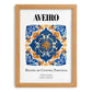Aveiro, Portugal – Travel Poster, set in oak frame