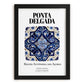 Ponta Delgada, Portugal – Country Culture Poster, in sleek black frame