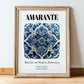 Amarante, Portugal – Travel Print, in wooden frame leaning on the floor