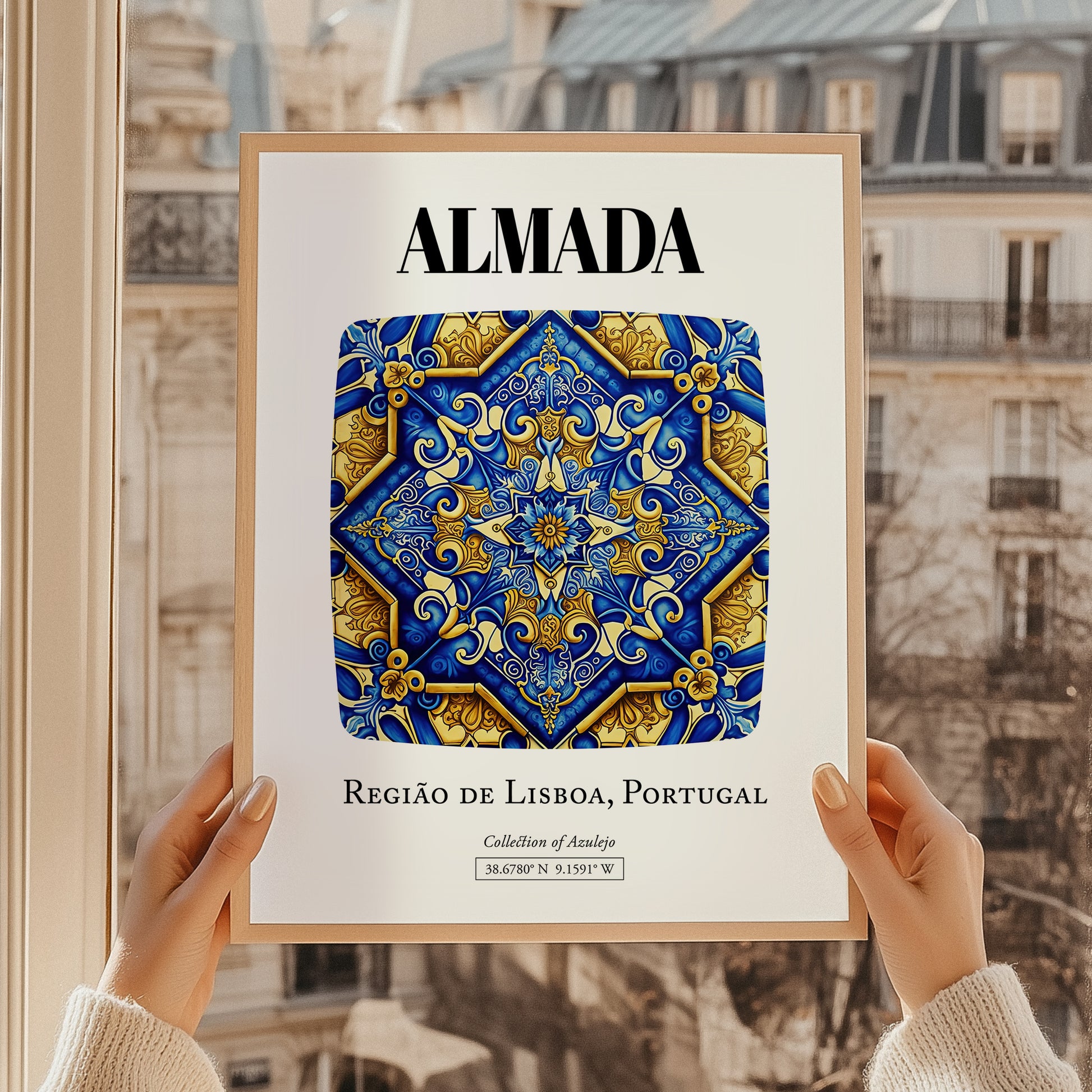 Almada, Portugal – Travel Poster