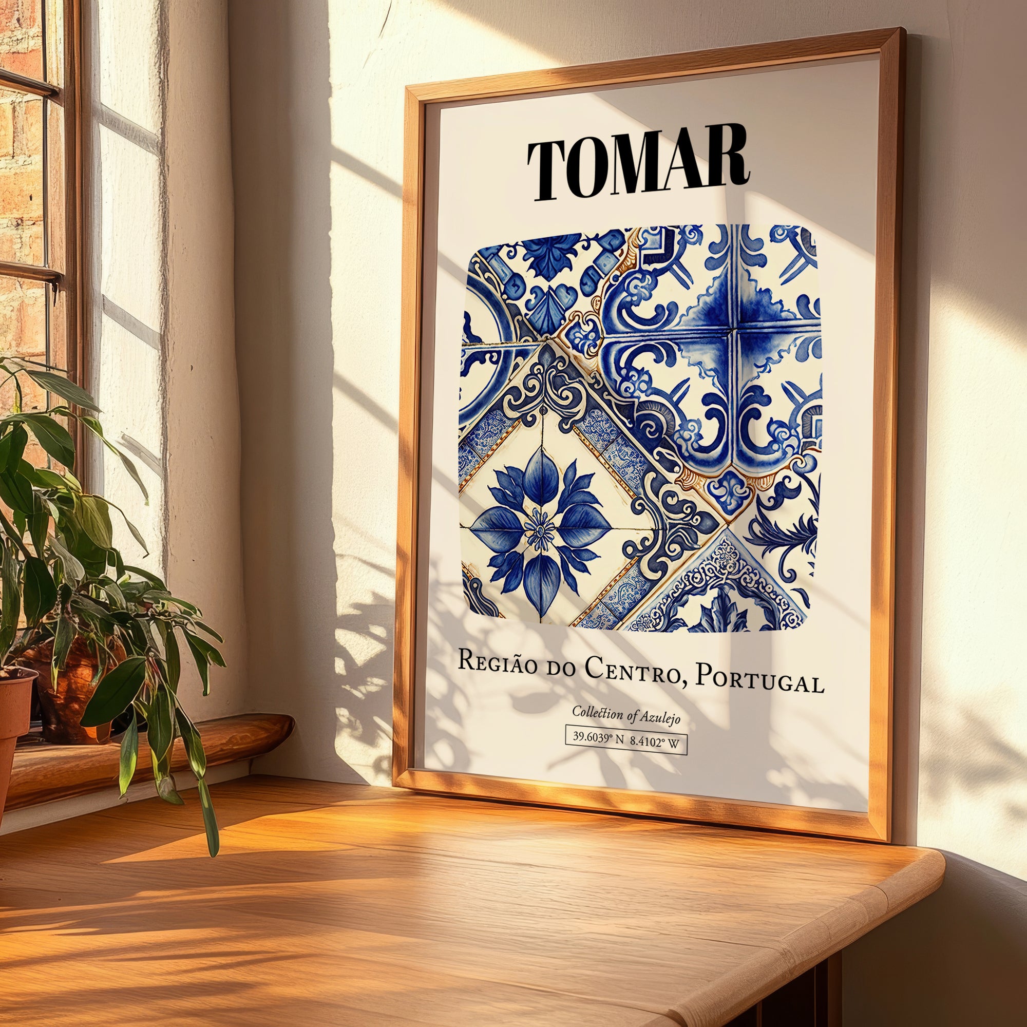 Tomar, Portugal – Travel Memories Wall Print, clean layout with no caption