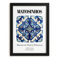 Matosinhos, Portugal – Travel Wall Decor, in sleek black frame