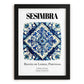 Sesimbra, Portugal – Travel Print, in sleek black frame