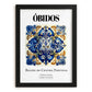 Óbidos, Portugal – Travel Print, in sleek black frame