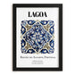Lagoa, Portugal – Travel Wall Art, in sleek black frame