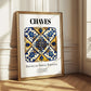 Chaves, Portugal – Travel Print, styled in a charming Paris street view