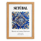 Setúbal, Portugal – Travel Poster, set in oak frame