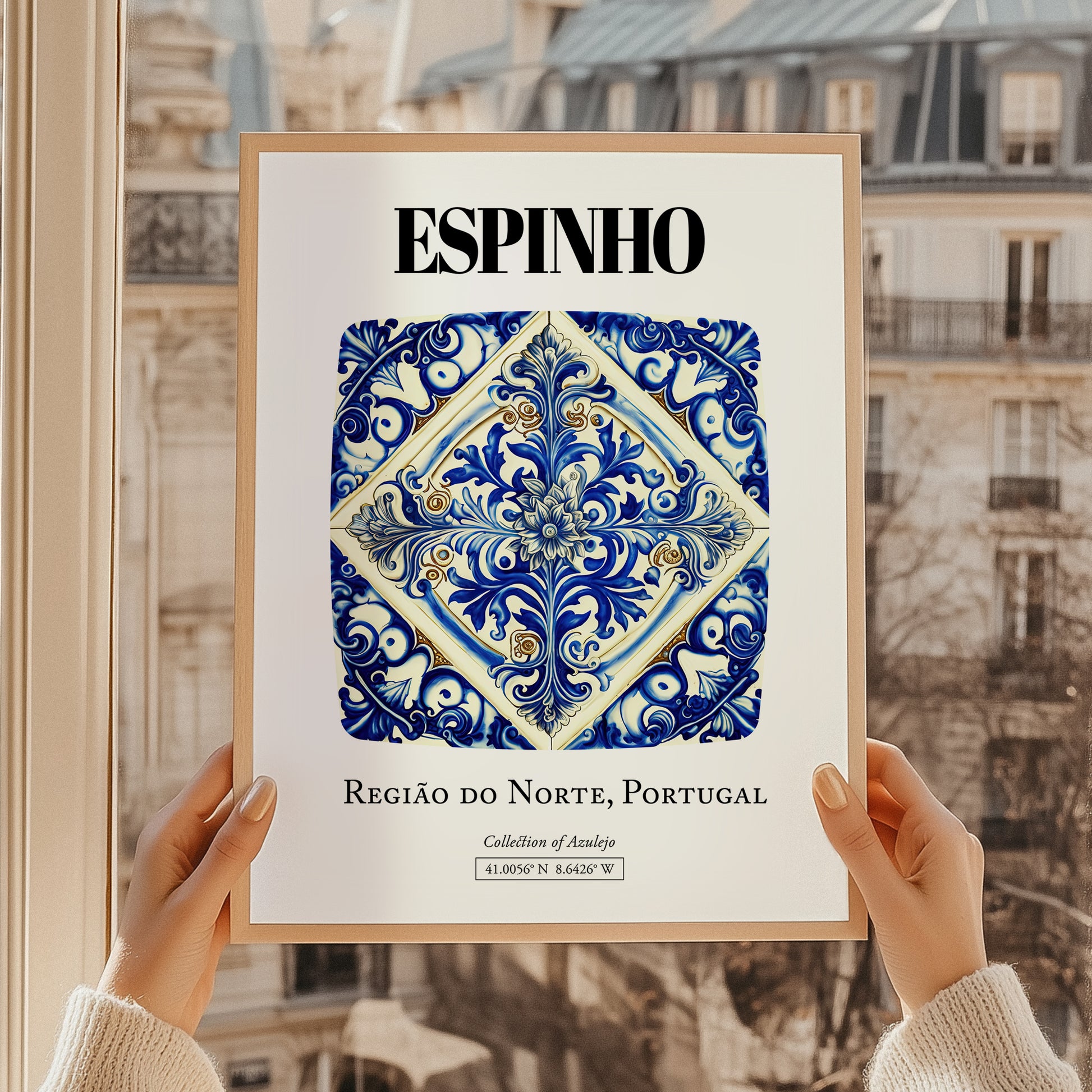 Espinho, Portugal – Minimalist Travel Print