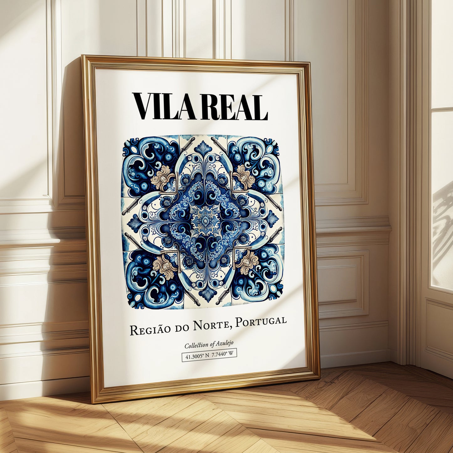 Vila Real, Portugal – World Travel Art, styled in a charming Paris street view