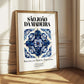 São João Da Madeira, Portugal – Travel Print, styled in a charming Paris street view