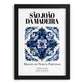 São João Da Madeira, Portugal – Travel Print, in sleek black frame