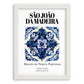 São João Da Madeira, Portugal – Travel Print, placed in minimal white frame