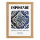 Esposende, Portugal – World Heritage Travel Poster, set in oak frame