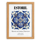 Estoril, Portugal – Travel Wall Art, set in oak frame