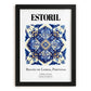Estoril, Portugal – Travel Wall Art, in sleek black frame