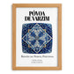 Póvoa De Varzim, Portugal – Travel Print, set in oak frame