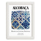 Alcobaça, Portugal – Travel Print, placed in minimal white frame