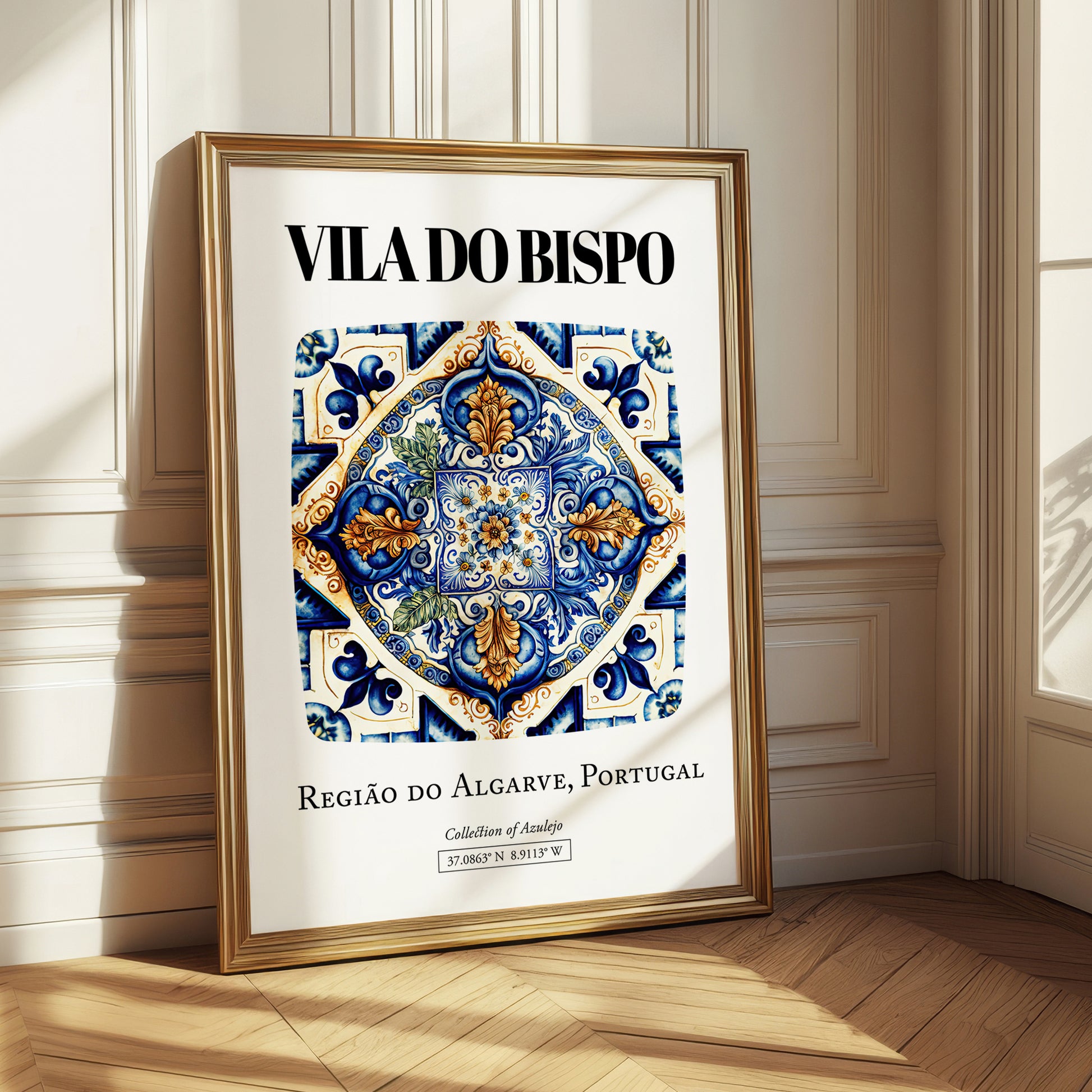 Vila Do Bispo, Portugal – Travel Poster, styled in a charming Paris street view