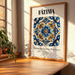 Fátima, Portugal – Travel Poster, clean layout with no caption