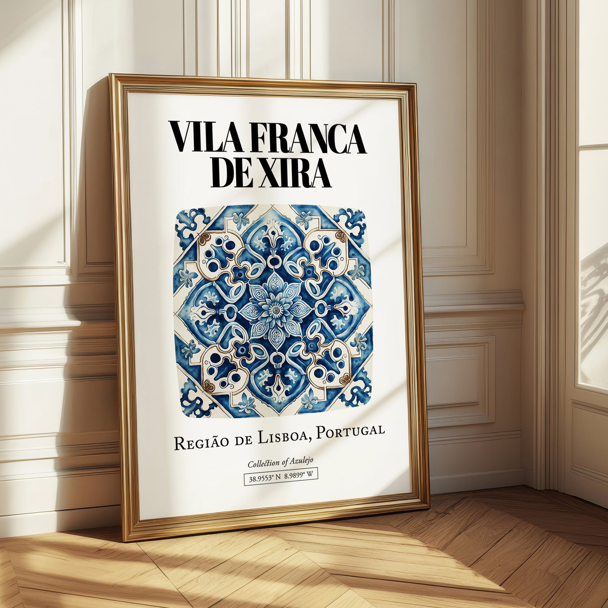 Vila Franca De Xira, Portugal – Wanderlust Wall Decor, styled in a charming Paris street view